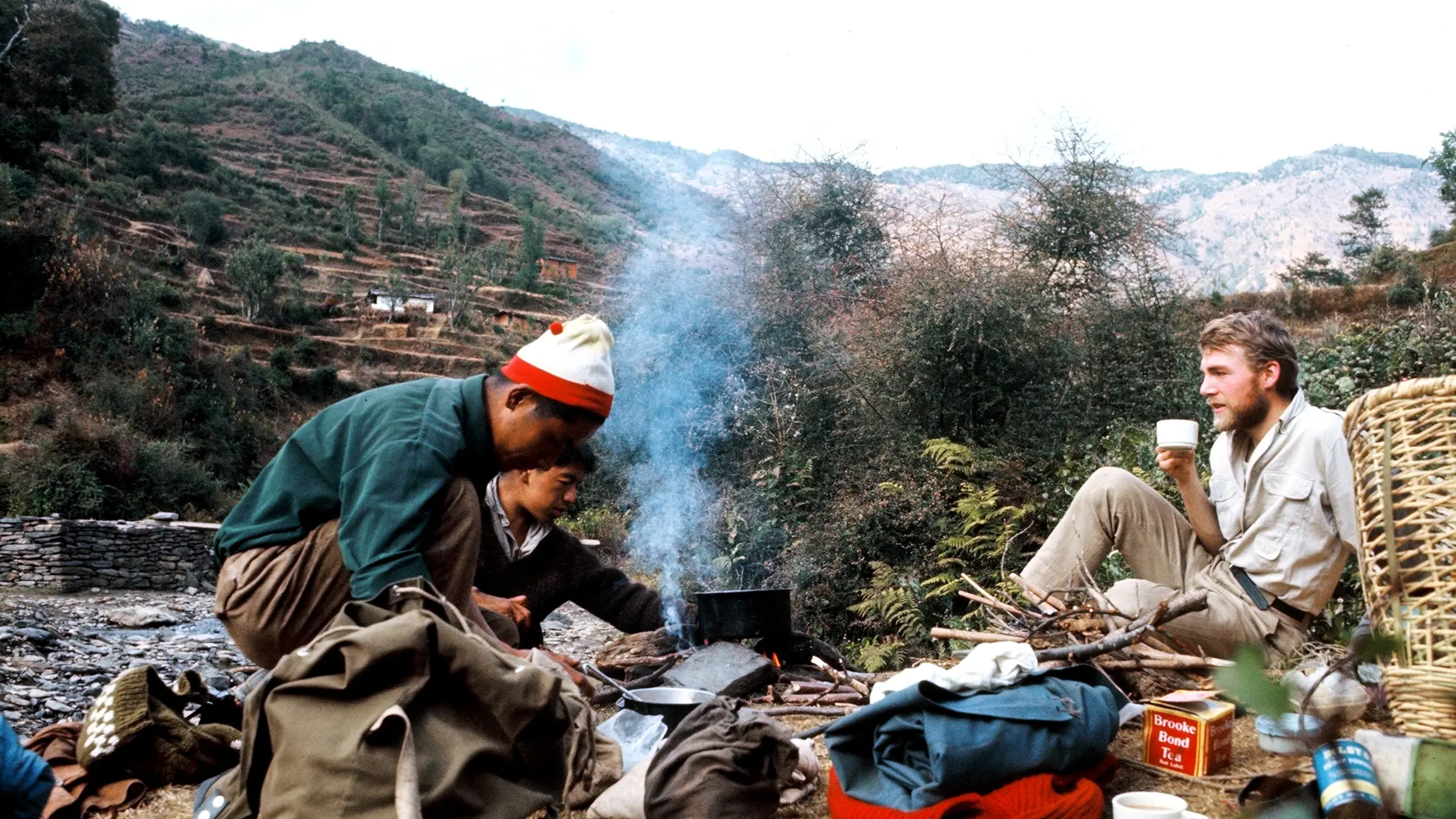 Reise nach Nepal in 1967